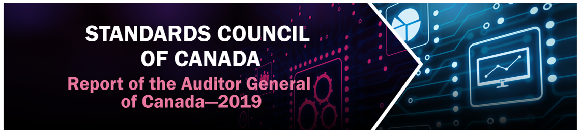 Standards Council of Canada—Report of the Auditor General of Canada—2019
