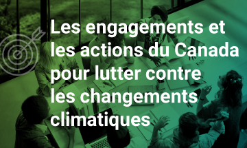 Les engagements et les actions du Canada pour lutter contre les changements climatiques