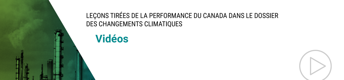 Leçons tirées de la performance du Canada dans le dossier des changements climatiques — Vidéos