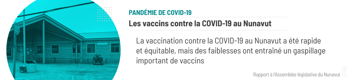 Vaccins contre la COVID-19 au Nunavut