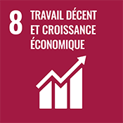 Objectif de développement durable numéro 8 des Nations Unies : Travail décent et croissance économique