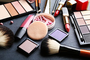 Photo of cosmetic products for women