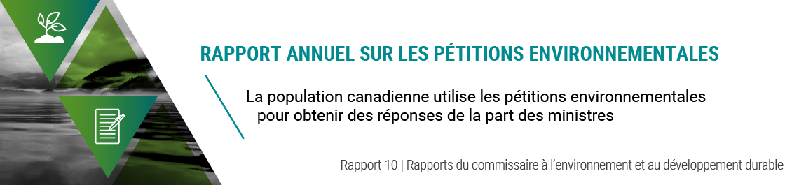 Rapport 10 — Rapport annuel sur les pétitions en matière d’environnement