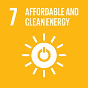 Icon for Goal 7: Affordable and Clean Energy
